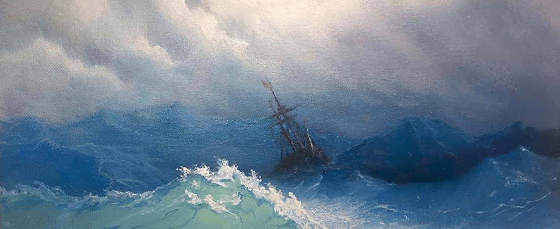 bir gemide kapak kitap